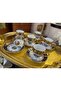 Esterhomedecor Set of 6 Czechoslovak Porcelain Fragonard Coffee Cups - 8