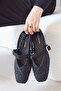 Easy Mesh Knit Square-Toe Women's Loafer Slip-On Ballet Flats Mary Janes - 3