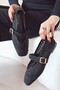 Easy Mesh Knit Square-Toe Women's Loafer Slip-On Ballet Flats Mary Janes - 2