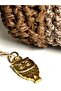 Handmade Bonito Shaped Bag Charm with Owl and Beads Detail - 2