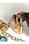 Handmade Bonito Shaped Bag Charm with Owl and Beads Detail - 6