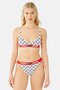 Women Graphic Print Bikini Bottom, Multicolor