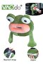 Cartoon Car Tissue Holder Hanging Plush Car Decoration Cute Frog Shape Smooth Out Paper Is Suitable - 2