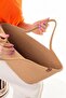 Women's Straw Bag Hand Braided Jute Straw Shoulder Beach Bag - 4