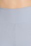 Gray Ribbed Biker Shorts Leggings 3005 - 4