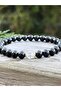 MULTI 17.5cm Natural stone bracelet, Amplified Protection, Tourmaline Bracelet, Adjustable beaded br - 7