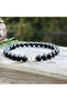 MULTI 17.5cm Natural stone bracelet, Amplified Protection, Tourmaline Bracelet, Adjustable beaded br - 2