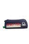 United Colors of Double Compartment Navy Blue Pencil Bag (04284) - 2