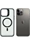 iPhone 13 Pro Case Compatible with MagSafe, Supports Magnetic Wireless Charging, Built Camera Ring