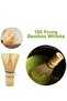 7-Piece Traditional Tea Set with Ceramic Bowl, Bamboo Whisk, Filter, Scoop - 4