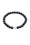 MULTI 17.5cm Natural stone bracelet, Amplified Protection, Tourmaline Bracelet, Adjustable beaded br - 6