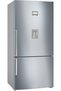 Series 6 Free-Standing Bottom Freezer Refrigerator 186 x 86 cm, No Frost, Brushed Steel Anti-f - 2