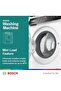Front Load Washing Machine 9Kg Series 8, i-DOs, White, WGB244A0GC - 8
