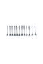 12-Piece Comfortable Grip Tea Forks Set