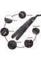 2 in 1 Curling Straightening Steam Flat Iron Professional Steam Hair Straightener Salon Styler - 4