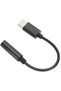 Type-C Male to 3.5mm Jack Female Aux Converter Short Cable 5-10cm Adapter - 8