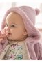 Winter Baby Girl Knitted Fur Cardigan Jacket Lilac