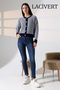 Round Neck Long Sleeve Buttoned Diamond Jacquard Patterned Furry Soft Textured Knitwear Cardigan