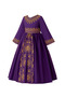 D' Daniela - Purple Majesty Abaya Dress - Dark Purple - 2