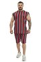 Oversize Sleeveless T-Shirt Fitness Training Top 2351 - 3