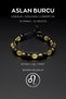 Natural Stone Bracelet, Handmade, Leo Bohemian Bracelet – Citrine, Garnet and Pyrite Stone Bohemian Bracelet