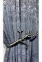 Curtain Rail Curtain Accessory Polyester Casting Premium Lever Curtain Holder 1Pcs - 2