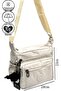 Women's Shoulder Bag Waterproof Satin Fabric Crossbody Bag 4100 - 2