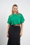 Women's Crop Short Sleeve Summer T-Shirt 36-42 |   25191