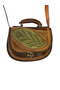Women's Genuine Leather Hand Shoulder Bag Handcrafted Hanmade 20cm X 27cm - 5