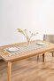 Ruffle Tassel Cotton Raw Linen Runner 50X130 cm - 3