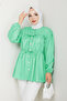 Women's Drawstring Tie Detailed Shirt