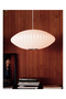 Japon İpek Avize Elips 40 cm Beyaz - 3