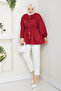 Women's Drawstring Tie Detailed Shirt - 4