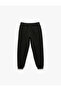 Elastic Waist Pocket Jogger School Sweatpants - 5