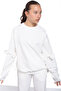 Ecru Slit Leg Bow Detailed Girl's 2-Piece Tracksuit Set 21213 - 2