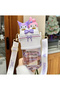 Kuromi My Melody Melodi Water Bottle Flask 3D Adhesive Sticker Double Chamber with Straw and Hanger