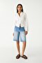 Body Fitting Basic Crop Shirt - 3