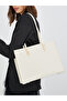 Plain Tote Bag with Zip Closure - 3