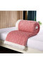 Flannel Simple Double Layer Quilted Quilt, Winter Bed Sheet Quilt, Composite Leisure Blanket Warm - 2