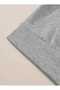 Horror Princess Back Printed Hooded Pocket Cotton Gray Sweatshirt - 4