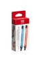 Set 2 straps for Switch Joy-Con 2, Light Blue/Light Red - 2