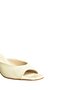U654080909 Beige Heeled Women's Slippers - 6