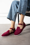 Genuine Suede Ultra Light Belt Detailed Buckle Women's Moccasin – Comfortable and Stylish Casual Shoes - 5