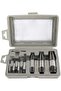 8PCS Screw Extractor Kit – Bolt & Stud Remover Set with Reverse Thread Drill Bits