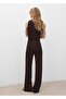 Slim Knitted Wideleg Pants - 4