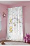 Cloud and Rainbow Friends Patterned Children's Baby Room Background Curtain (Single Wing Pricing) - 2