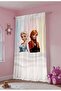 Color Transition Elsa and Anna Patterned Children's Baby Room Background Curtain (Single Wing Pricing) - 4