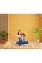 Luxury Exclusive Collection Guest/Travel 180x90x10cm Floral Folding Foam Portable Mattress