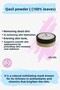 100% Natural Foaming Qasil Powder That Gives Shine - 25Gr