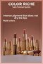 Color Riche Satin Finished Lipstick - 110 Made in Paris - 4